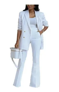 Blazer con pantalon de vestir mujer hotsell