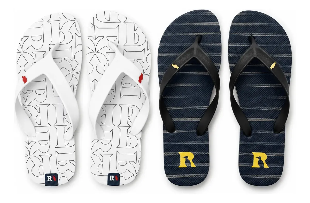 Kit 2 Pares Chinelo Masculino Reserva Confortável E Macio