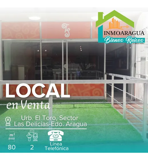 Alquiler De Local / Redoma El Toro, Las Delicias/ Yp1390