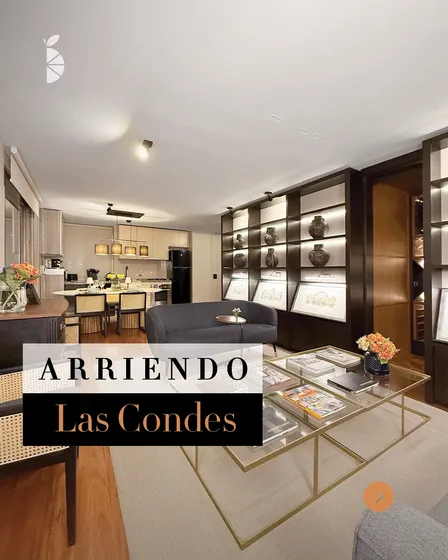 Arriendo Departamento El Golf | Amoblado De Lujo | 1d 1b