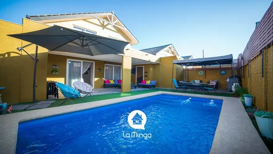 La Minga - Bella Casa 3d/3b Estar Y Piscina Condominio Lampa