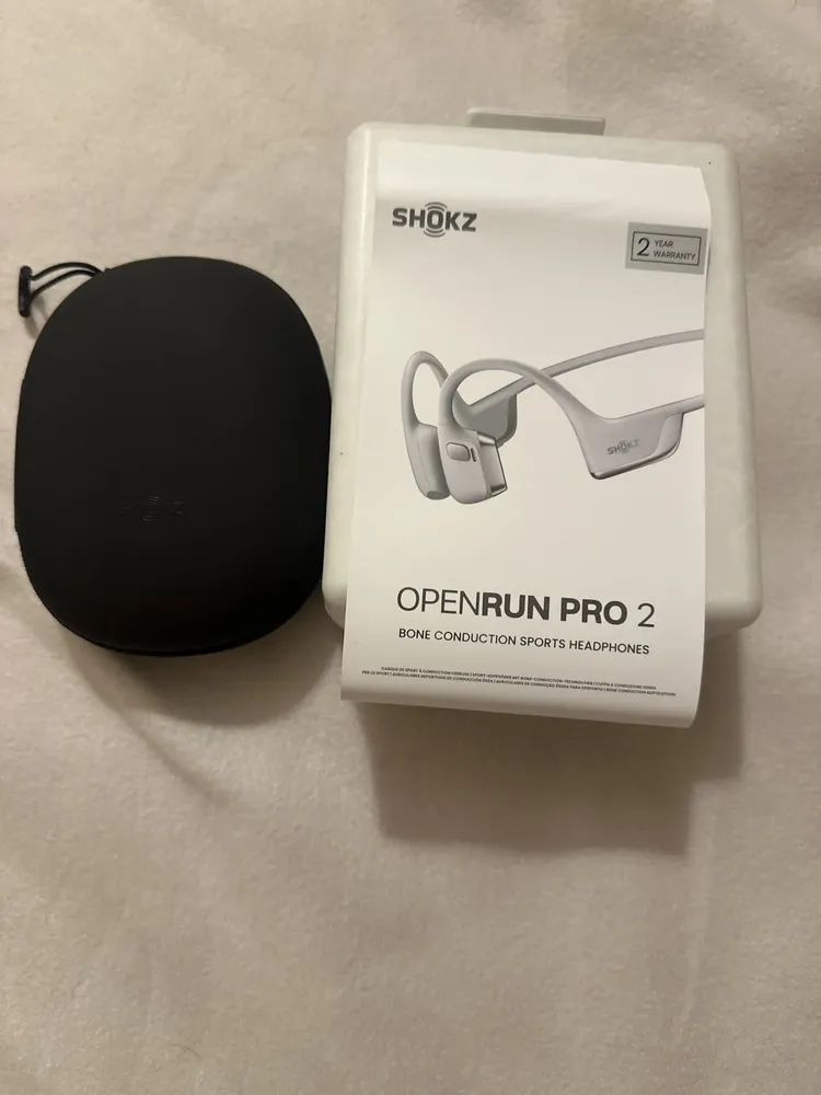 Fone de Ouvido Shokz OpenRun Pro 2 Sem Fio Condução Óssea Esporte