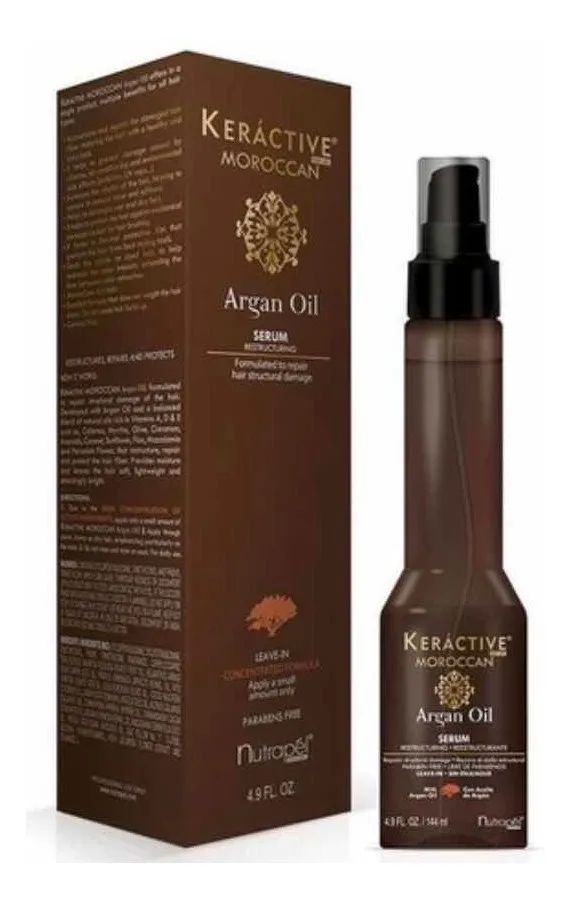 Nutrapel Serum Reestructurante Aceite De Argan Keractive Moroccan Oil