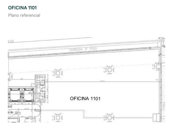 Oficina 200m2 Habilitada A Pasos De Metro Pedro De Valdivia