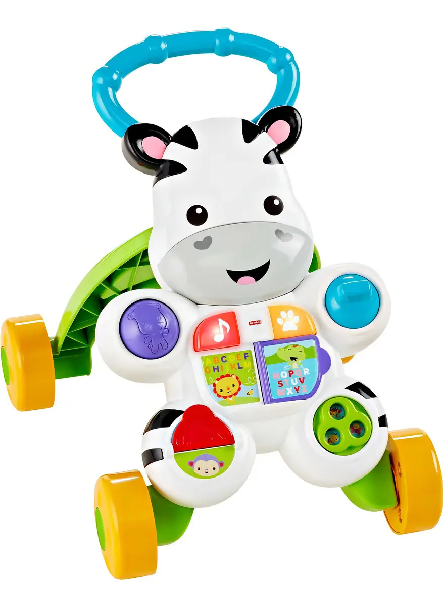 Andador Zebrinha Com Atividades Luzes E Sons Fisher-price Multicolor