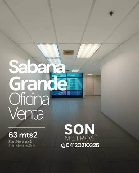 Oficina Venta Sabana Grande 63 Mts2. Sonmetros2