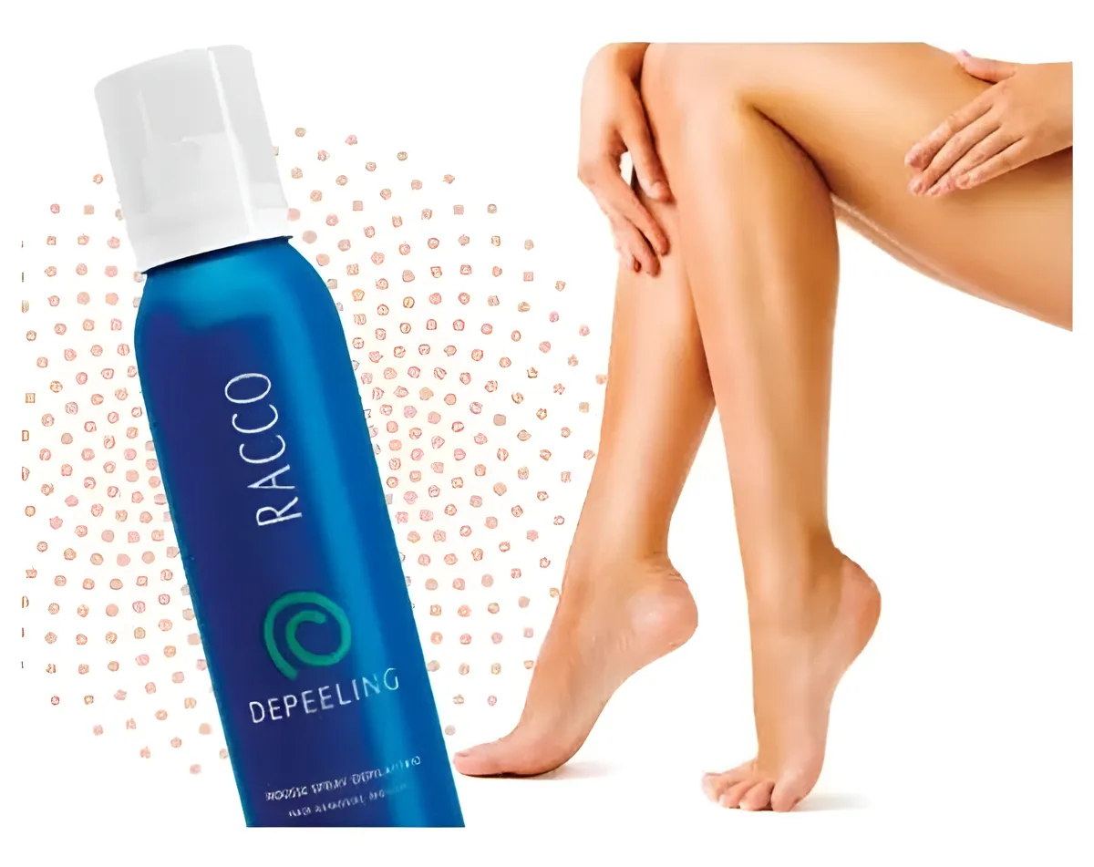 Mousse Spray Depilatório Depeeling Racco 150ml