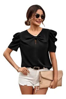 Blusones negros sale