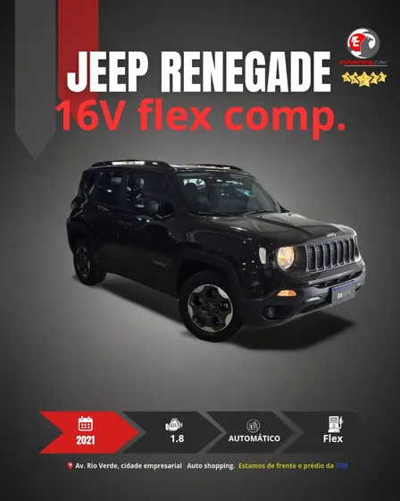 Jeep Renegade 1.8 16v Flex 4p Automático