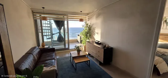 Departamento Primera Linea Frente Al Mar Con Azotea Privada