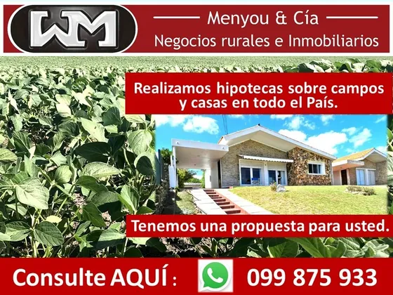 Venta Campo Flores Hipotecas En Campos Y Casas En Uruguay