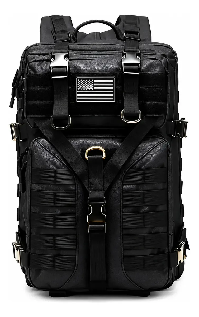 Mochila Tática Grande Resistente 50l Para Viagem Aventura