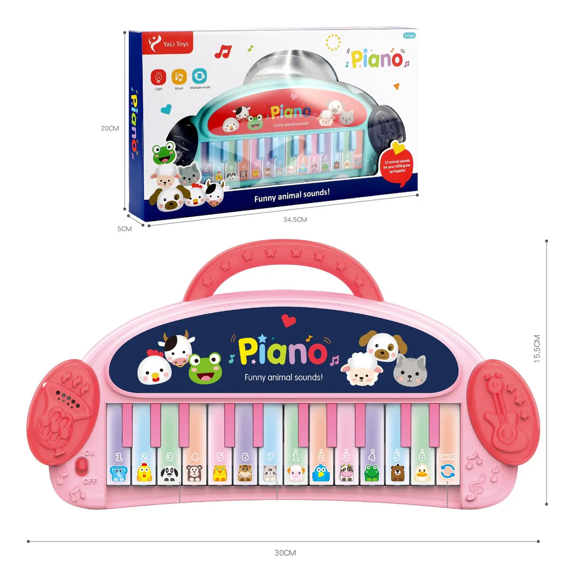 Órgano Didáctico Con Luz Y Sonido 3aa