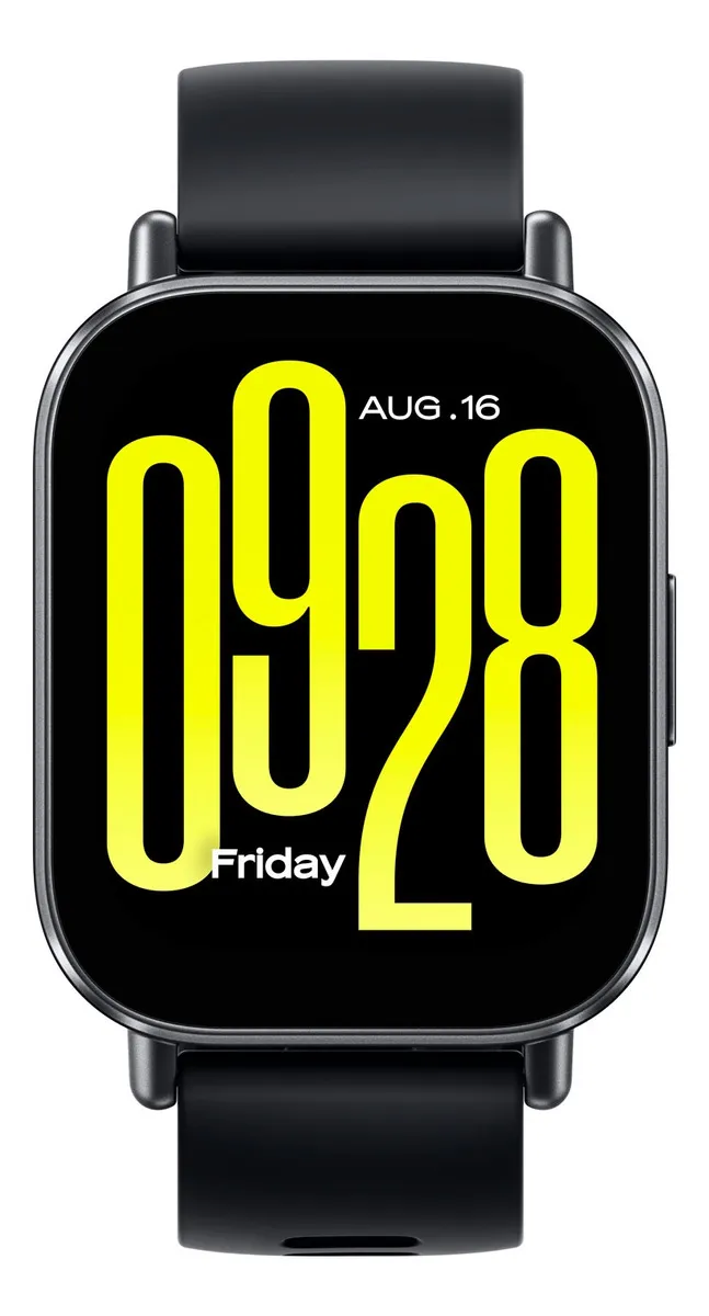 Smartwatch Xiaomi Redmi Watch 5 Active Alexa Caixa Preto Pulseira Preto Desenho Da Pulseira Esportiva