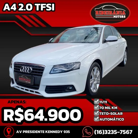 Audi A4 A4 2.0 16v Tfsi 183/180cv Multitronic
