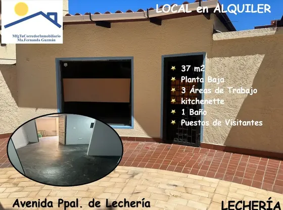 Alquiler Local En Lechería, Ubicado En Planta Baja En La Avenida Principal De Lechería