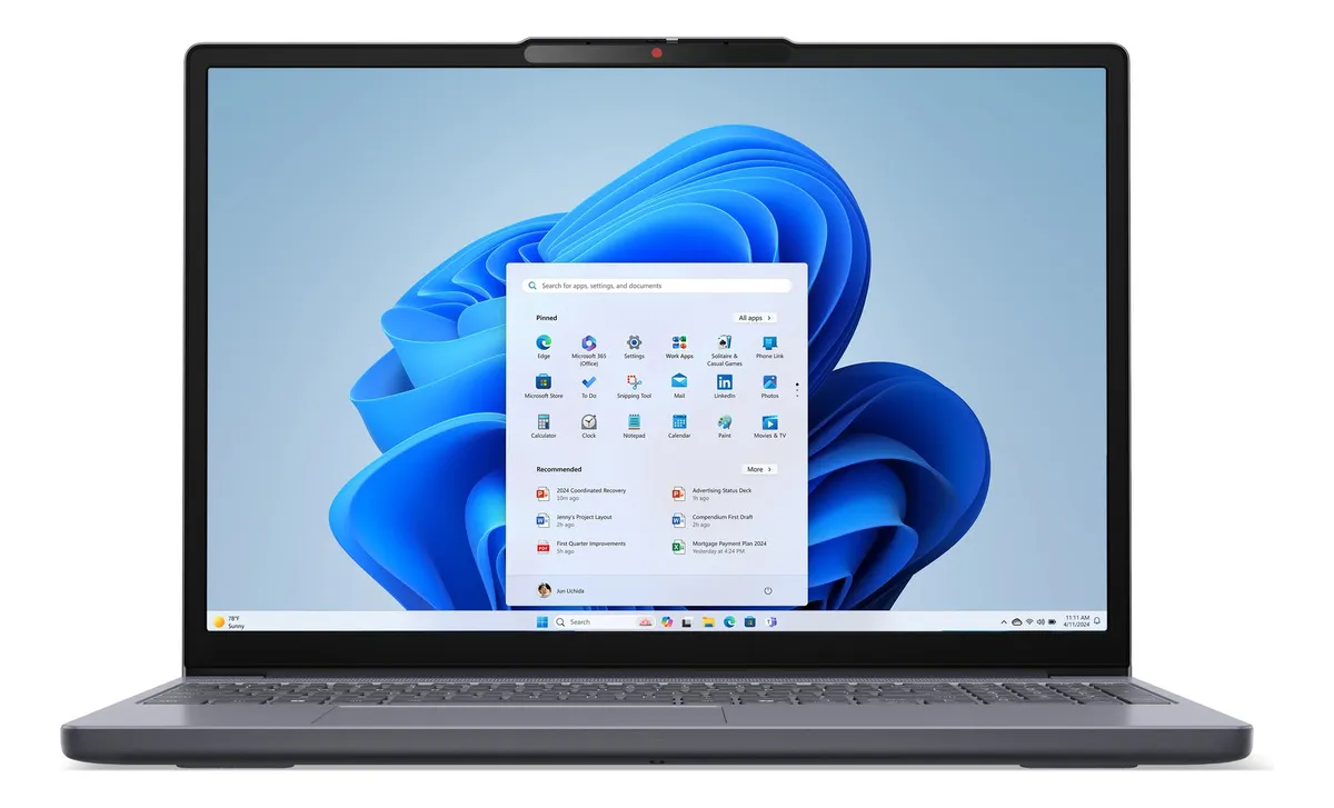 Notebook Lenovo IdeaPad Slim 3 Intel Core i5-13420H 8GB 512GB SSD Windows 11 15.3" - Luna Grey - Imagem 8