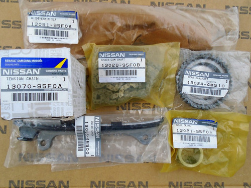 Kit Cadena De Tiempo Nissan Almera   100%   Original