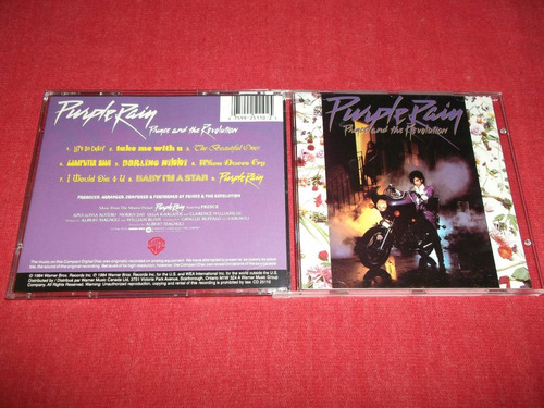 Purple Rain - Soundtrack Cd Canada Ed 1986 Mdisk