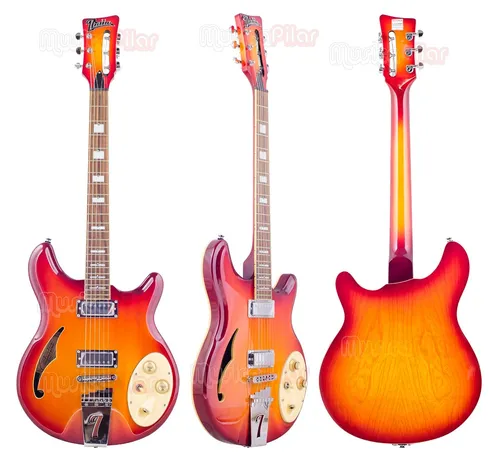 Guitarra Electrica Italia Rimini 6 Cuerdas Musica Pilar