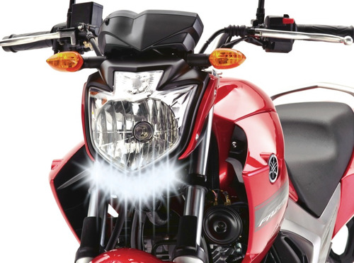 Farol Auxiliar Led 18w Drl Moto Yamaha Ys 250 Fazer (unid)