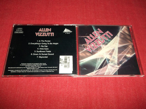 Allen Vizzutti - Homonimo Cd Imp Ed 1989 Mdisk