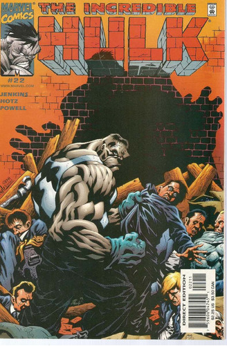 The Incredible Hulk N° 22 - Em Inglês - Editora Marvel - Formato 16 X 25 - Capa Mole - Bonellihq Cx242 Nov23