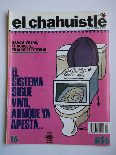 El Chahuistle # 16 Editorial Posada Septiembre 1994