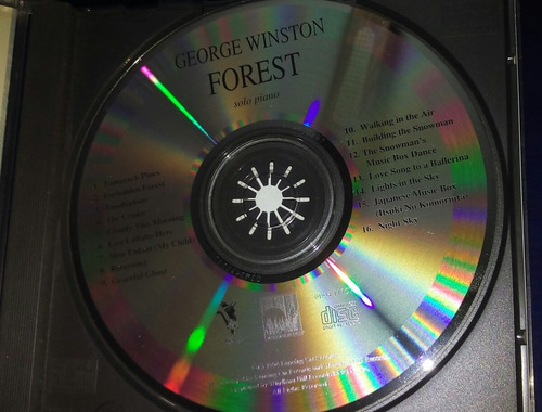 Cd De George Winston. Forest (Usado)