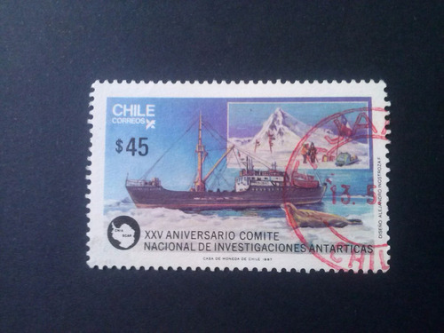 Chile Territorio Antartico 1987 Usada