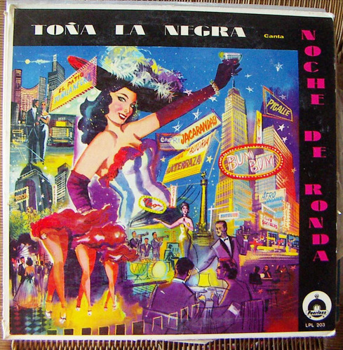 Bolero, Toña La Negra, Noche De Ronda, Lp 12´,