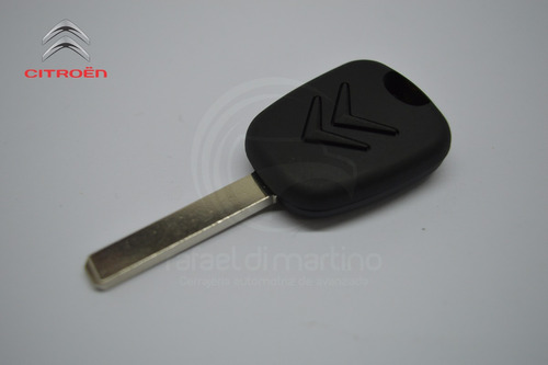 Llave Codificada Con Chip Citroen C4 2006 - 2010