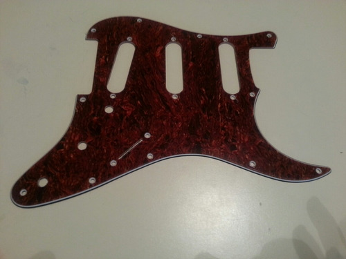 Pickguard Guitarra Stratocaster Tortoise Tricapa + Tapa