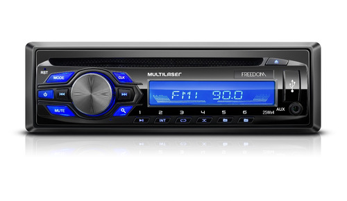 Som Automotivo Mp3 Player Multilser Freedom Radio Cd Usb