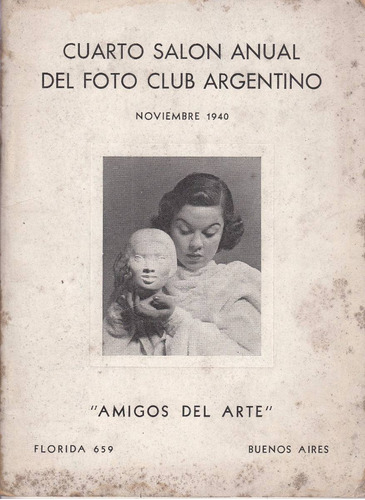 1940 Foto Club Argentino 4º Salon Thorlichen Gonzalez Soubes