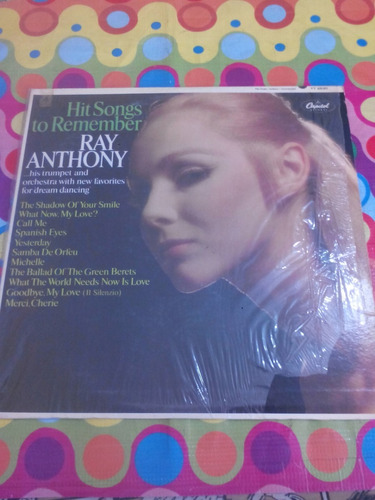 Ray Anthony Lp Hit Songs To Remember. Importado Usa R