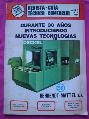 Revista Guia Tecnico Comercial N° 8 Año 1984