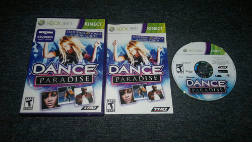 Dance Paradise Completo Para Xbox 360,excelente Titulo