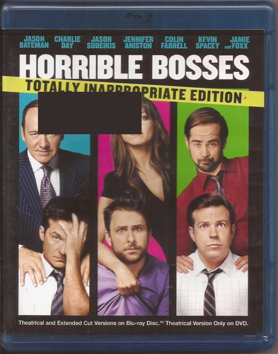 Horrible Bosses Blu-ray Original 1 Disco Jason Bateman