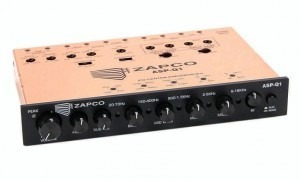 Zapco Asp-q1 Ecualizador Crossover - Mejor Que Audiocontrol