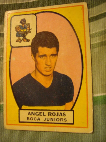 Figurita Tarjetón Futbol Album Campeón 1966 Boca Rojas
