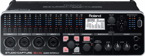 Interfase De Audio Roland Studio-capture 16 Canales Oferta