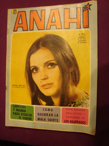 Revista Anahi 637 26/12/69 Marcela Lopez Rey Moda Belleza