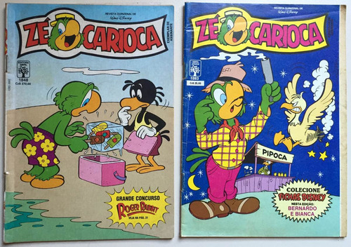 Revista Zé Carioca - Pacote Com 2!