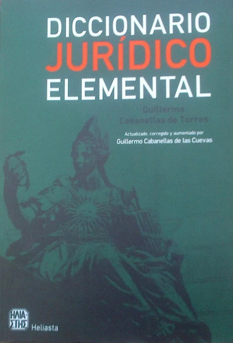 Diccionario Juridico Elemental Cabanellas Nuevo Original