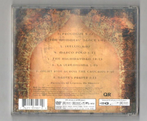Cd Loreena Mckennitt - The Book Of Secrets - Importado (Usado)