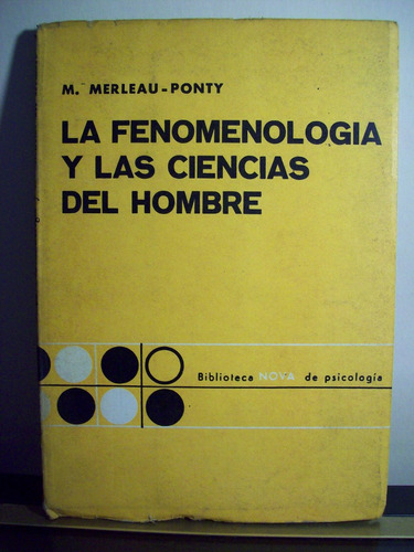 Adp La Fenomenologia Y Las Ciencias Del Hombre Merleau Ponty