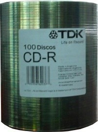 100 Cd Virgen Tdk Printables En Bulk Cerrado - Gba Norte