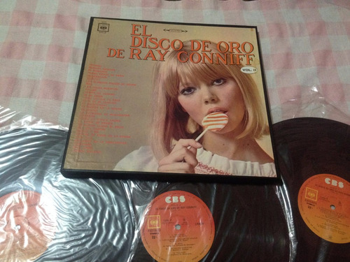 Ray Conniff Album De Oro Triple Discos De Vinil 