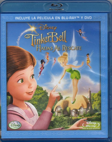 Blu Ray Tinker Bell Hadas Al Rescate  Blu Ray + Dvd Disney